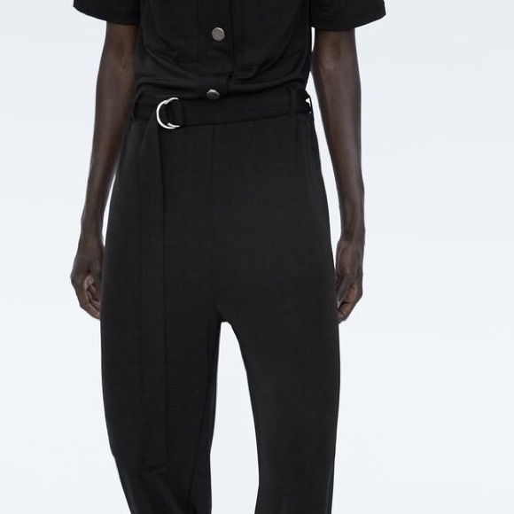 Zara flowy jumpsuit with buttons - Picture 2 of 6